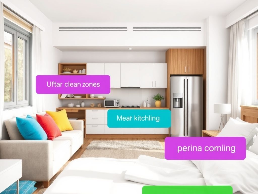 Jak podzielić strefy sprzątania w domu, by utrzymać porządek bez chaosu i nadmiaru pracy