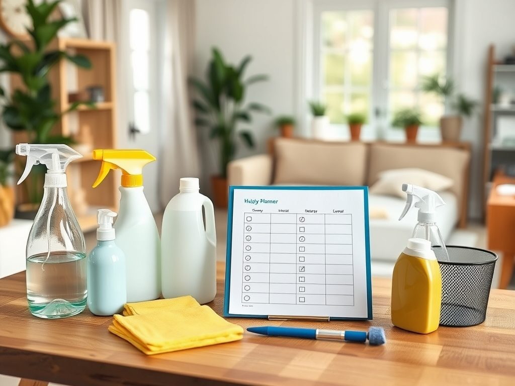 Plan sprzątania domu dla zapracowanych: jak skutecznie utrzymać porządek przy ograniczonym czasie