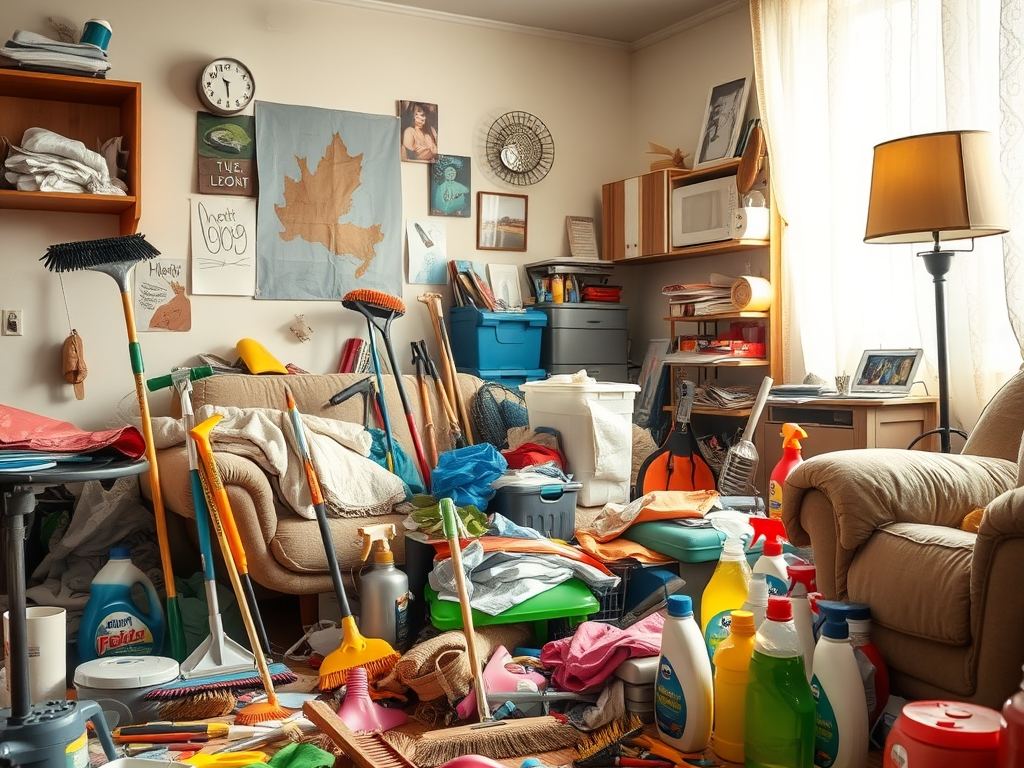 Błędy w planowaniu sprzątania domu, które obniżają efektywność i utrudniają utrzymanie porządku